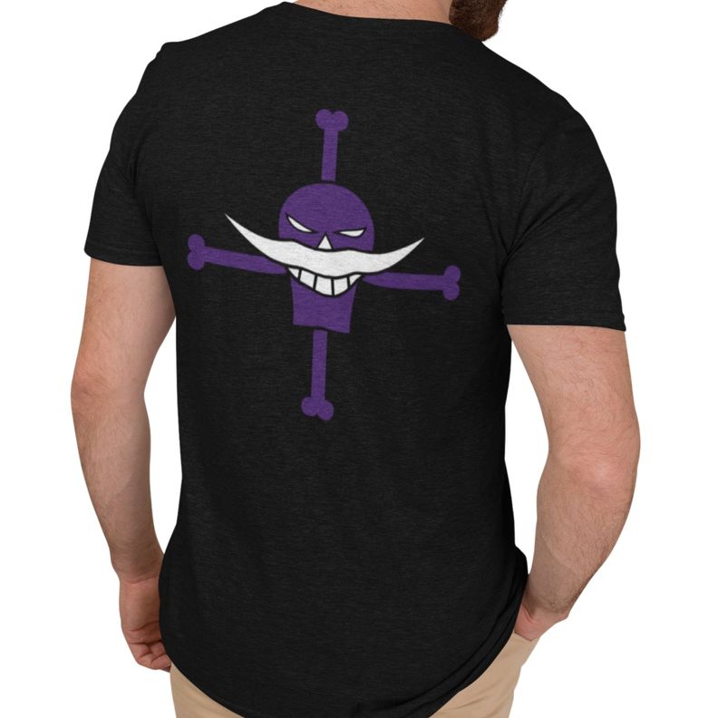 Polera Animé One Piece: Barba Blanca-0