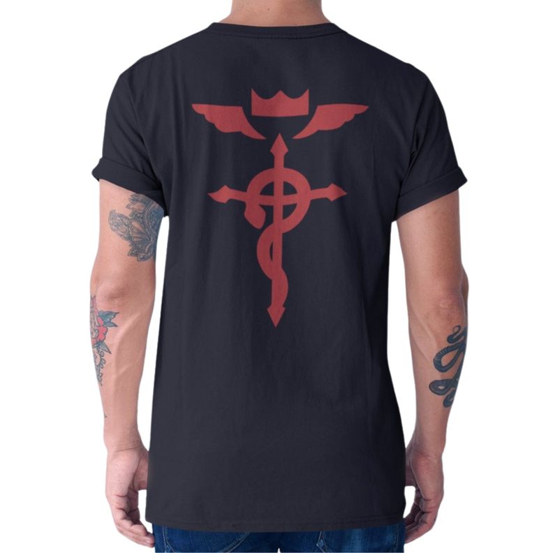 Polera Animé Fullmetal Alchemist: Flamel-0