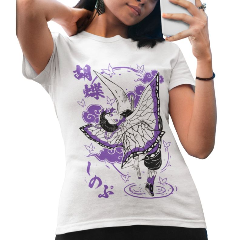 Polera Animé Kimetsu No Yaiba / Demon Slayer: Shinobu-0