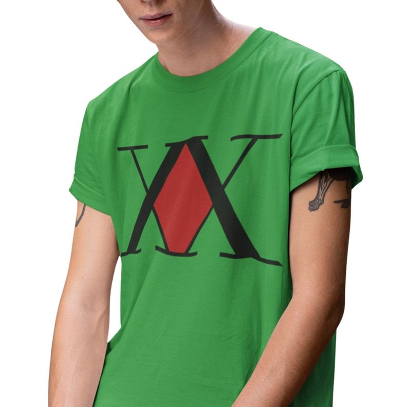 Polera Animé Hunter X Hunter: Logo Asociación-0