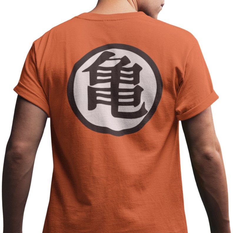 Polera Animé Dragon Ball: Kanji Kame-0