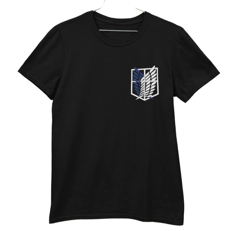 Polera Animé Shingeki No Kyojin: Alas De La Libertad Scout-1