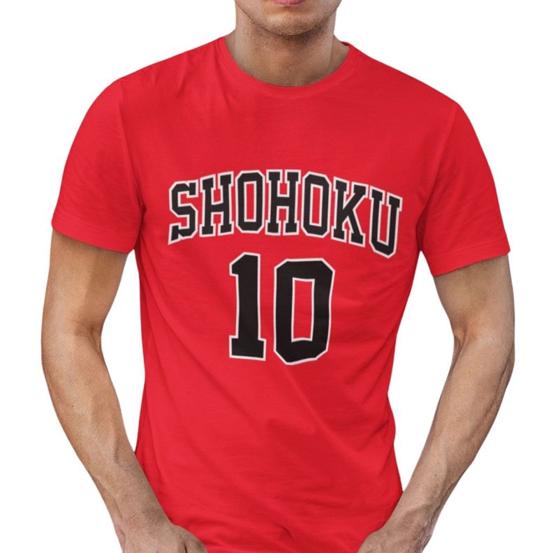 Polera Animé Slam Dunk: Shohoku N° 10-0