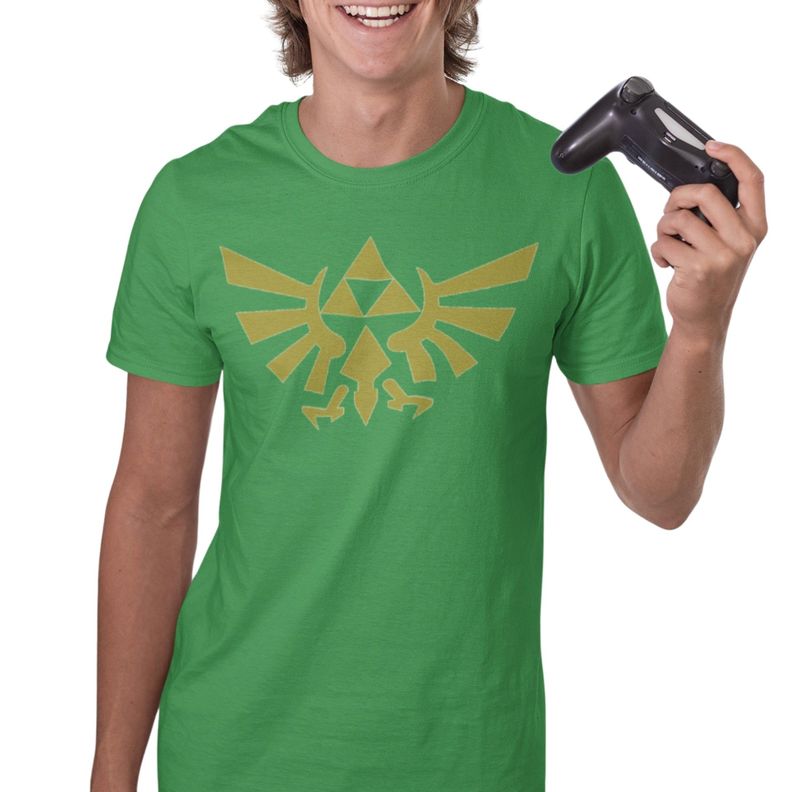 Polera Animé The Legend Of Zelda: Trifuerza-0