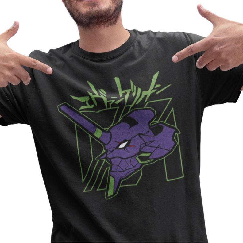 Polera Animé Neon Genesis Evangelion: EVA-01-0