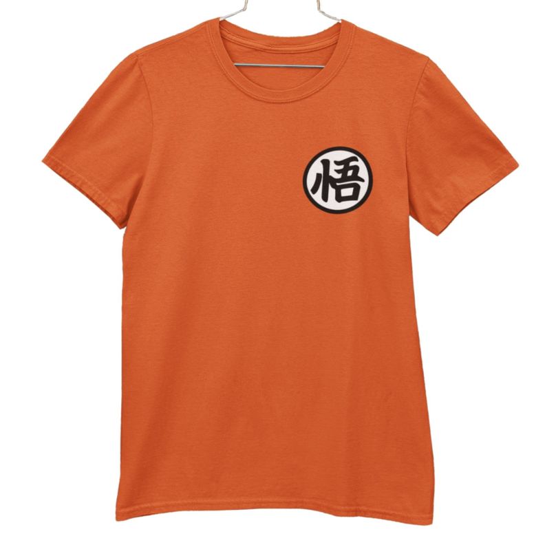Polera Animé Dragon Ball: Kanji Gokú-1