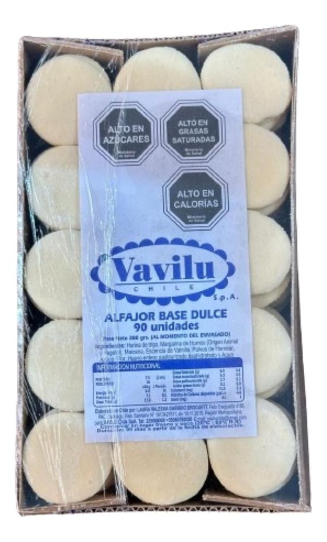 Galletas Maicena Mini Alfajor Coctail Vavilu 90un-0