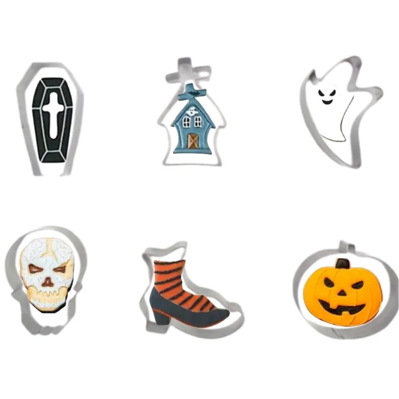 Cortador Galletas Halloween B 6pcs-0