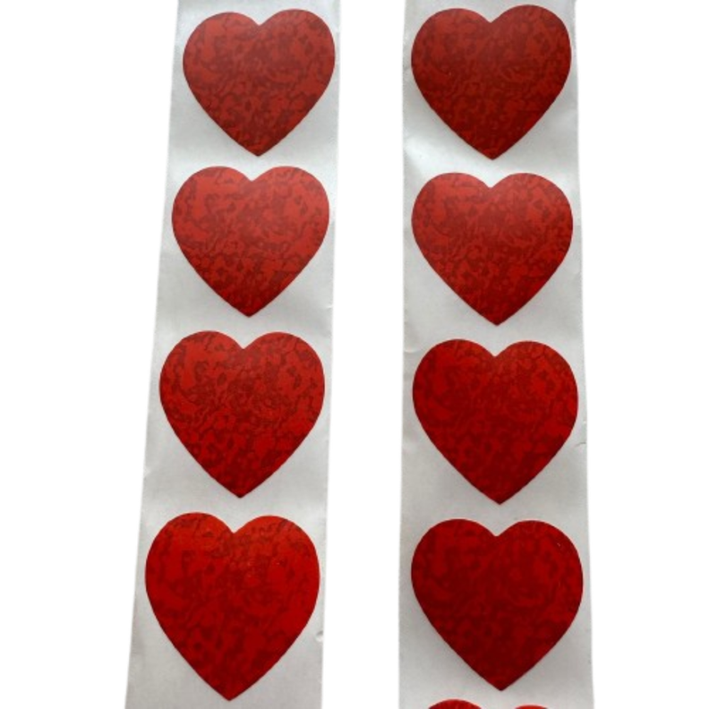Stickers Corazon D 100un 2,5cm-0