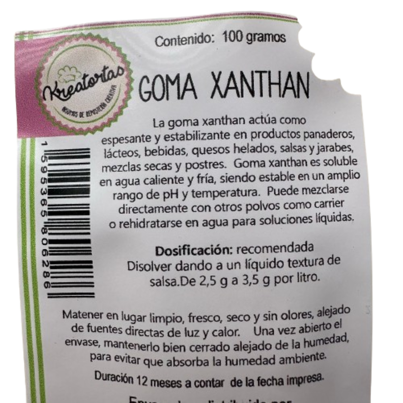 Goma Xanthan Kreatortas 100gr-1