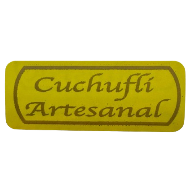 Sticker Cuchufli Amarillo 100un-0