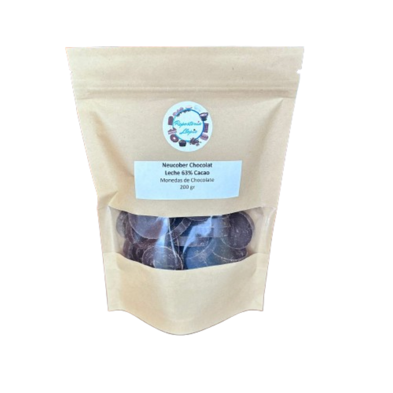 Neucober Monedas Chocolate Bitter 63% Cacao 200gr-1