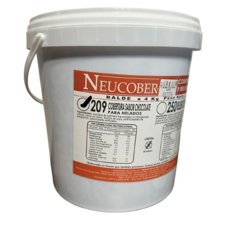 Cobertura para Helados Neucober 4kg-0