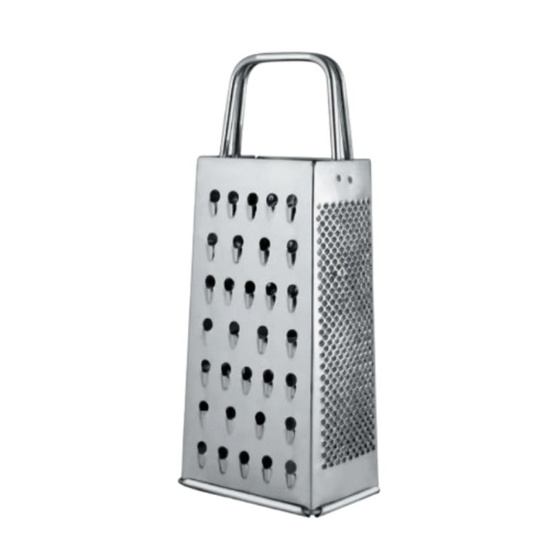 Rallador Acero Inoxidable 4 lados 23 cm-0