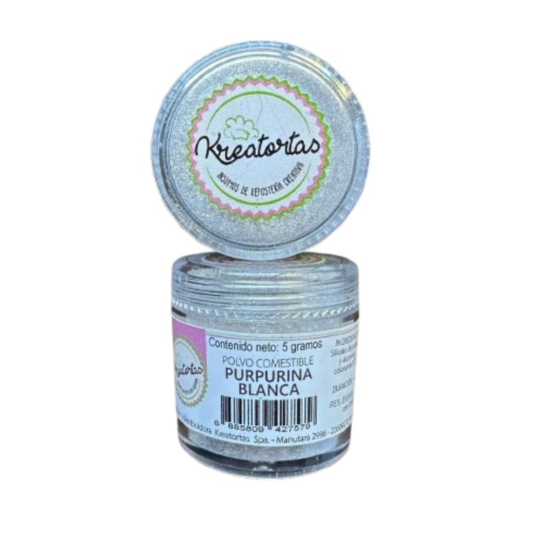 Purpurina Blanca Kreatortas 5gr-0