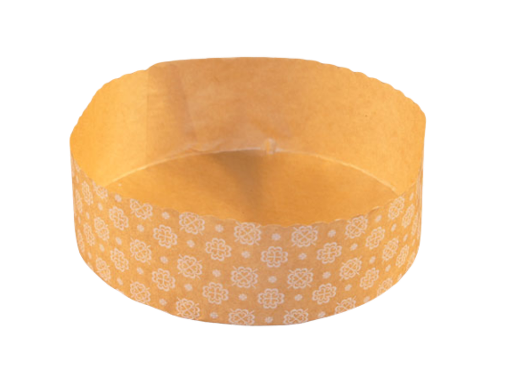 Pack 10 Molde Pan De Pascua Papel 14cm 500g