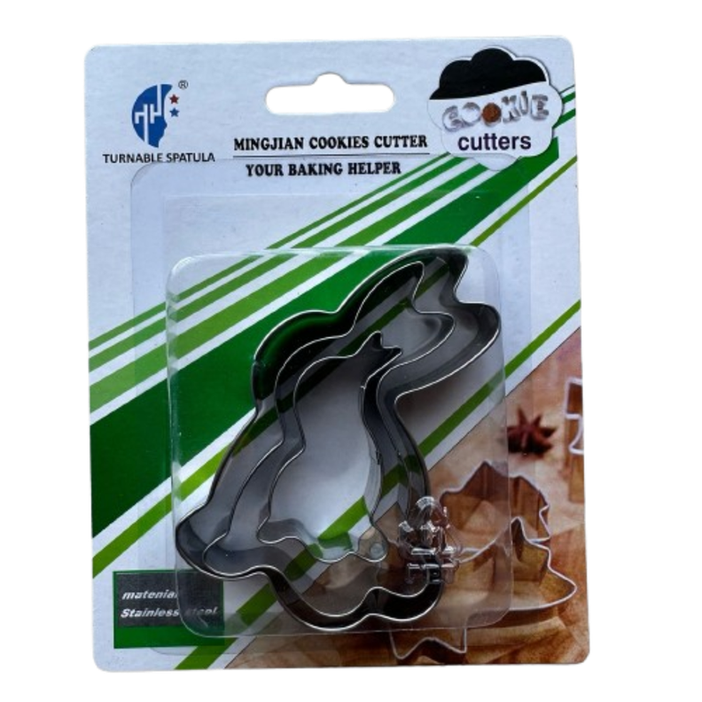 Cortador Galletas Conejito 3 pcs-0