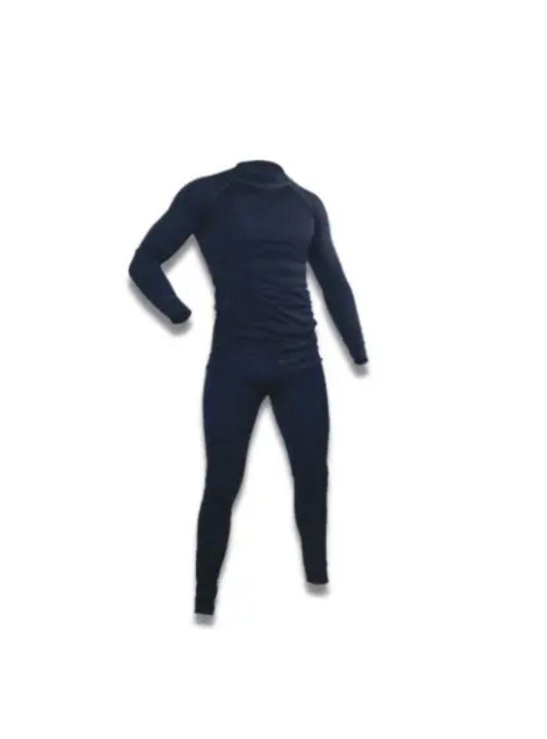 Pijama Primera Capa de Poliéster Azul Marino-1
