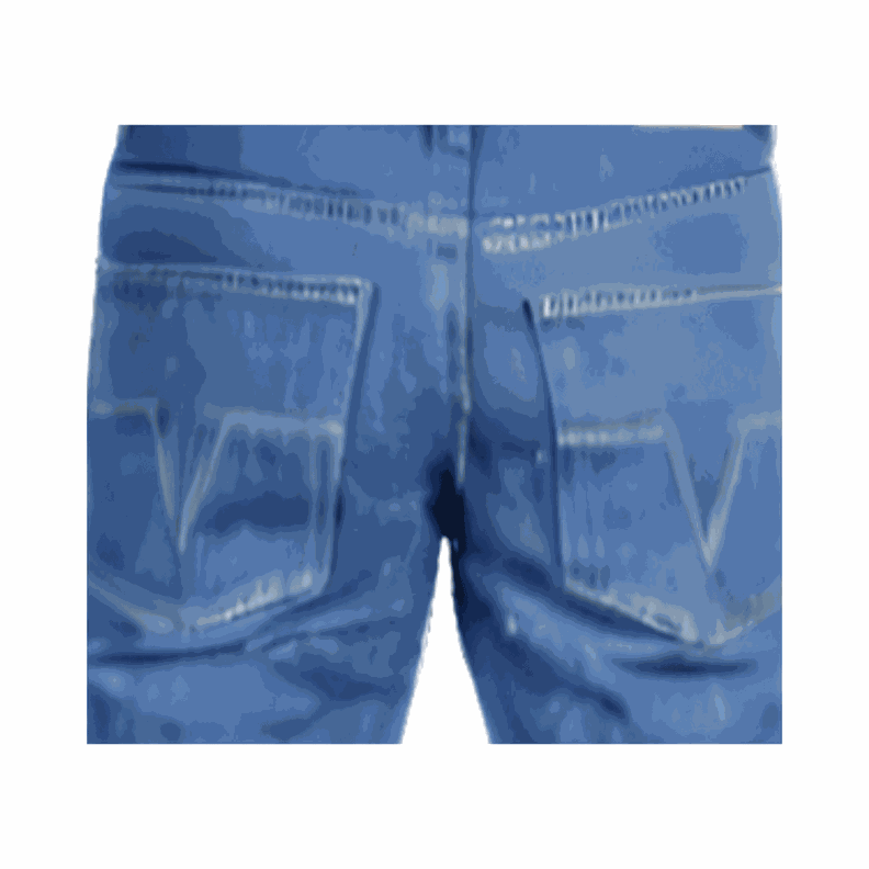 Jeans de Mezclilla Prelavado Azul-1