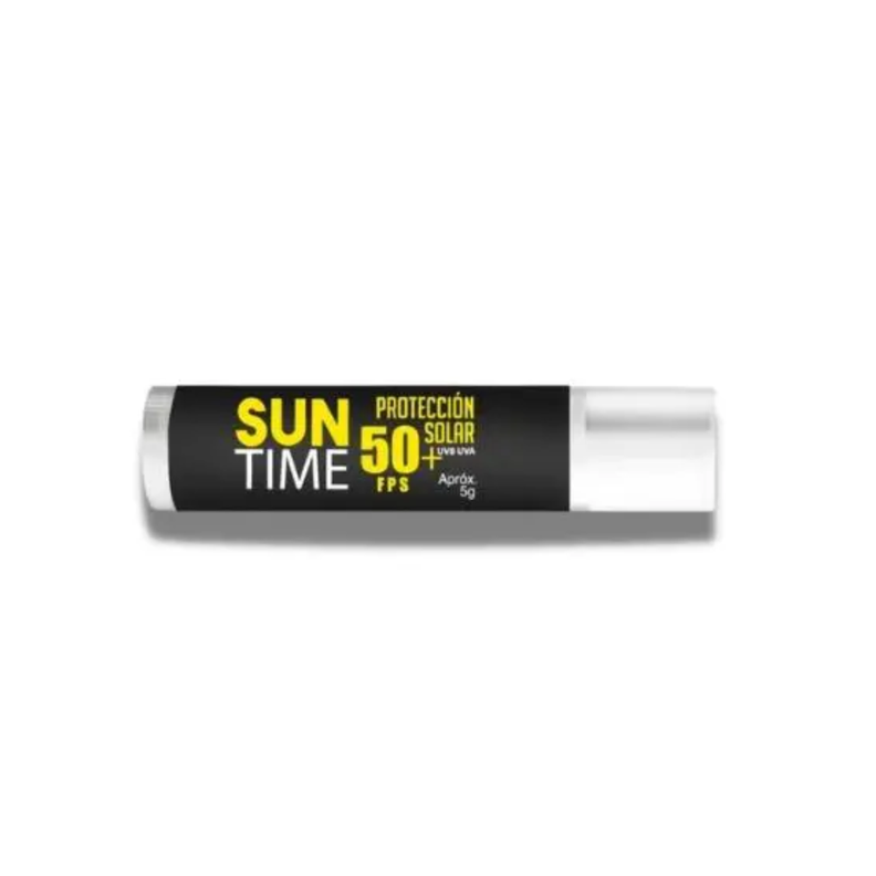 Protector Solar para Labios Suntime FPS 50+ 5 Gr-0