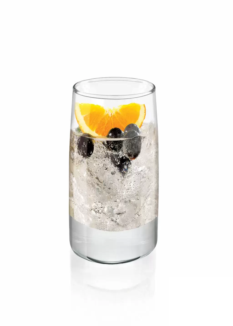 Set 6 Vasos de Vidrio Toledo 366 ml Transparente-0
