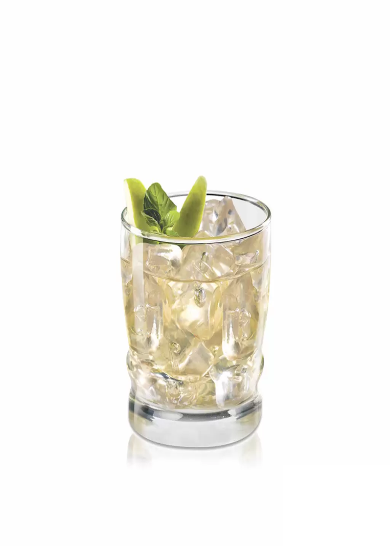 Set 6 Vasos de Vidrio Madeira Rocks 304 ml Transparente-0