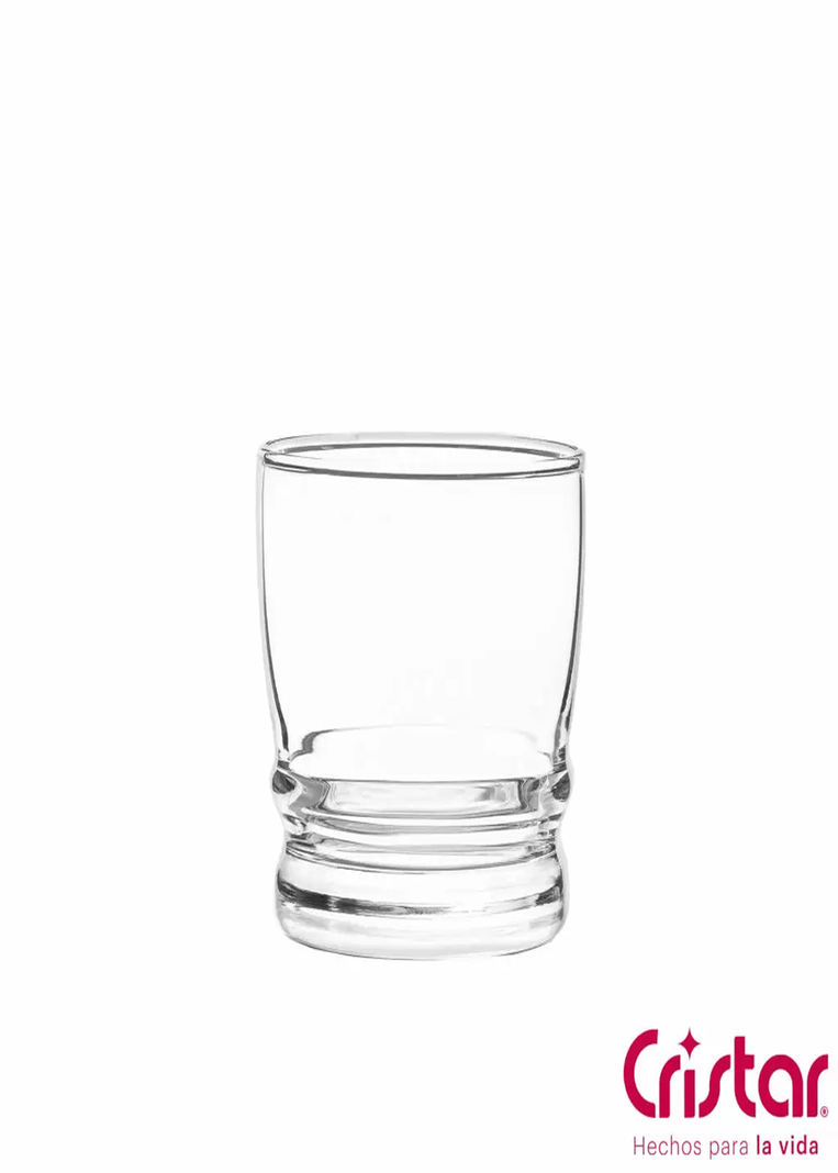 Set 6 Vasos de Vidrio Madeira Rocks 304 ml Transparente-1