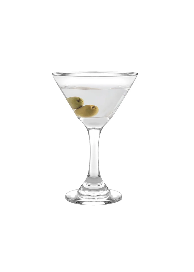 Set 4 Copas De Martini 274 Ml Vidrio Transparente-0