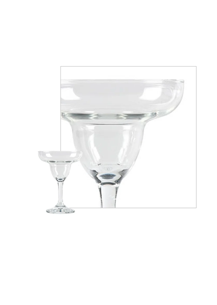 Set 4 Copas De Margaritas 266 Ml Vidrio Transparente-3