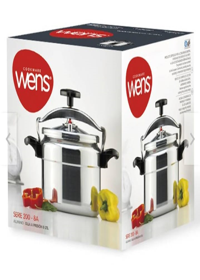Olla a presión de Aluminio 6 lt 200-6A Wens-4