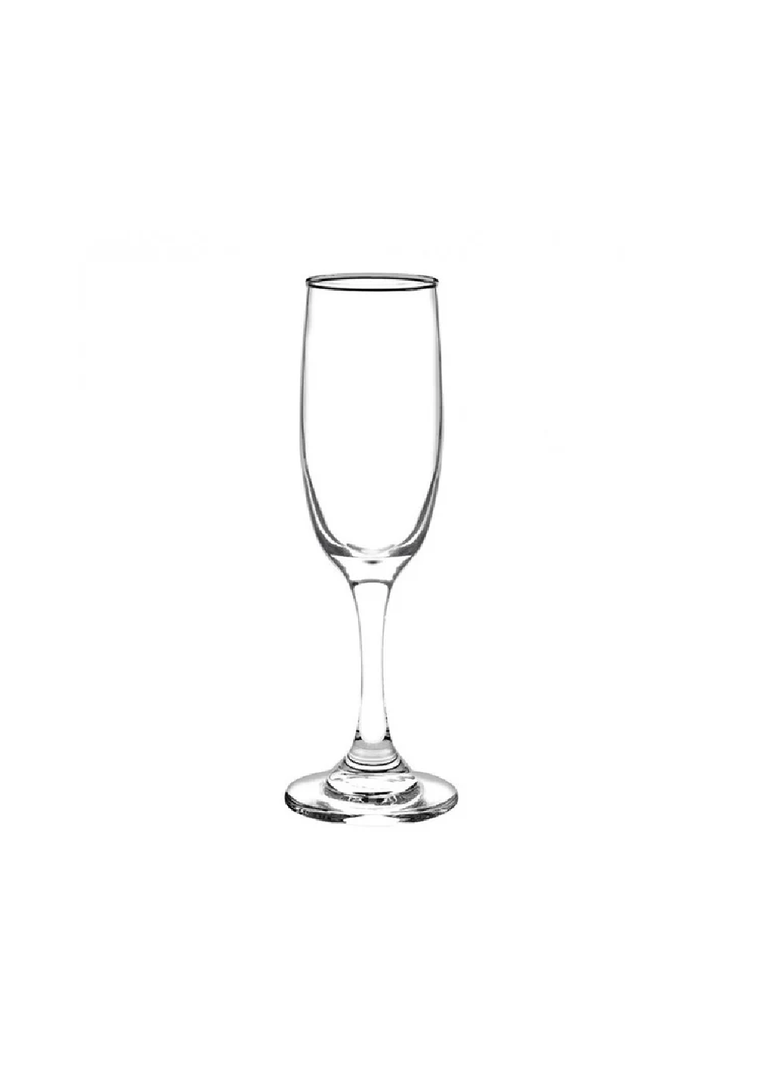 Set 6 Copas Flute Champagne 183ml Rioja Vidrio Transparente-2