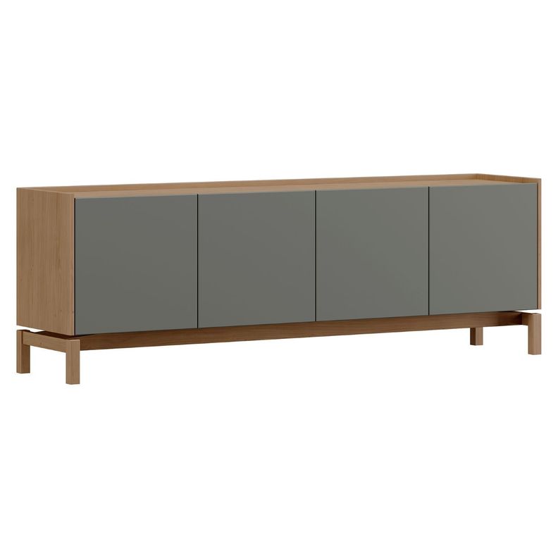 Rack Barcelona 2p + 2c verde-roble