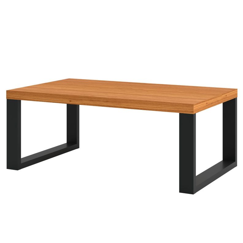 Mesa de centro Yulton roble- negro