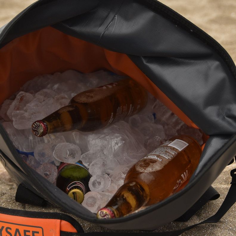 Soft Cooler Premium 25 Litros - Drysafe - Gris-3