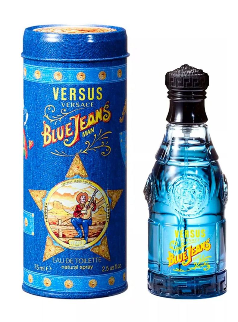 PERFUME  VERSACE BLUE JEANS MAN EDT 75ML
