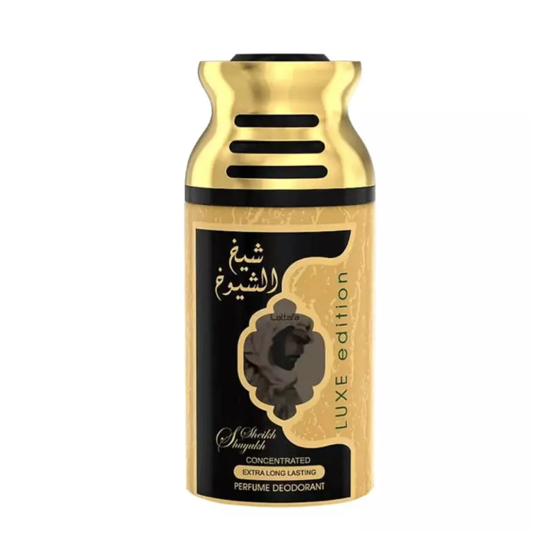 PERFUME  LATTAFA SHUYUKH LUXE EDITION DESODORANTE 250ML-0