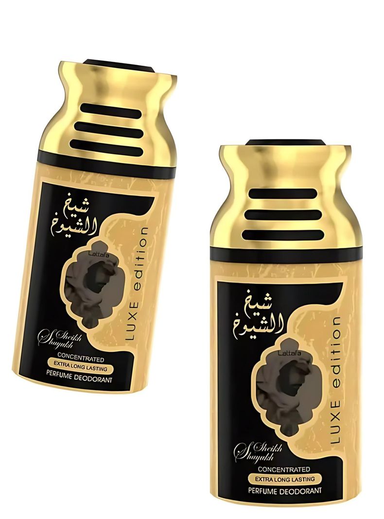 PERFUME  LATTAFA SHUYUKH LUXE EDITION DESODORANTE 250ML-1