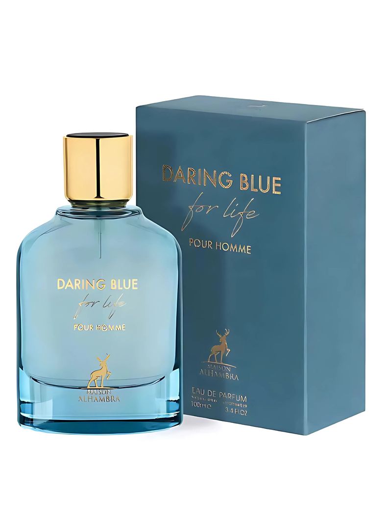 MAISON ALHAMBRA DARING BLUE FOR LIFE POUR HOMME EDP 100ML-0