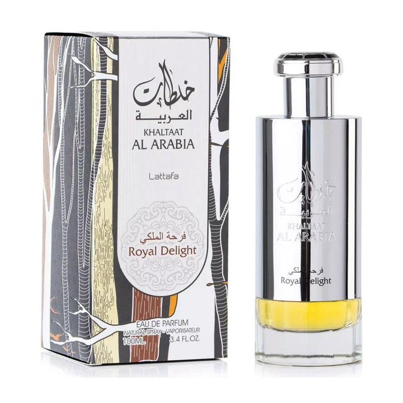 PERFUME LATTAFA KHALTAT AL ARABIA ROYAL DELIGHT (SILVER) EDP 100ML-0