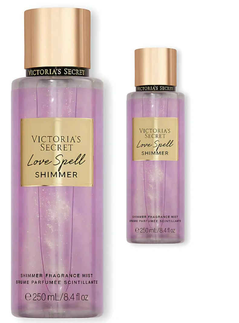 VICTORIA SECRET COLONIA LOVE SPELL SHIMMER 250ML (NUEVA COLECCION)-1