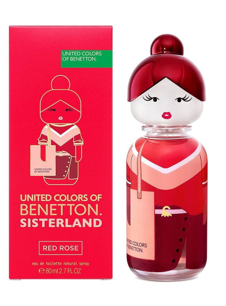 PERFUME BENETTON SISTERLAND RED ROSE EDT 80ML