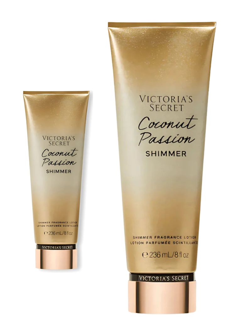VICTORIA SECRET COCONUT PASSION SHIMMER LOCION 236ML (NUEVA COLECCION)-1
