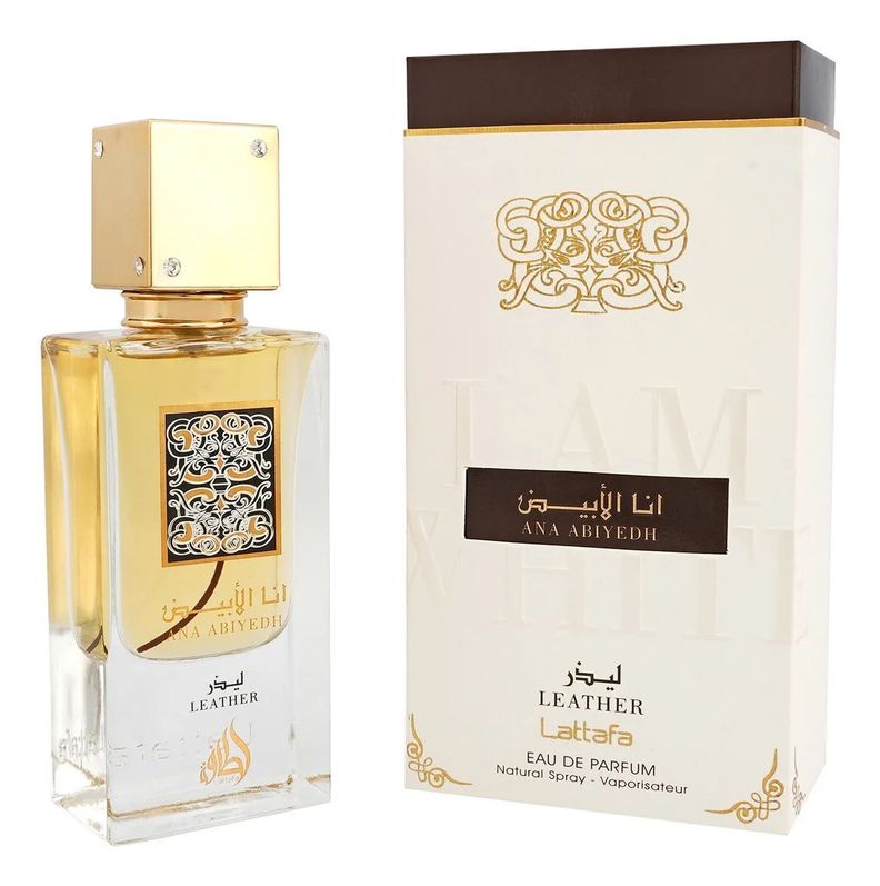 Perfume Arabe Lattafa Ana Abiyedh Leather EDP 60 ML