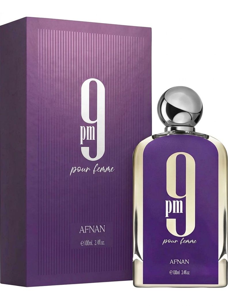 Perfume Arabe Mujer Afnan 9 PM Pour Femme EDP 100 ML