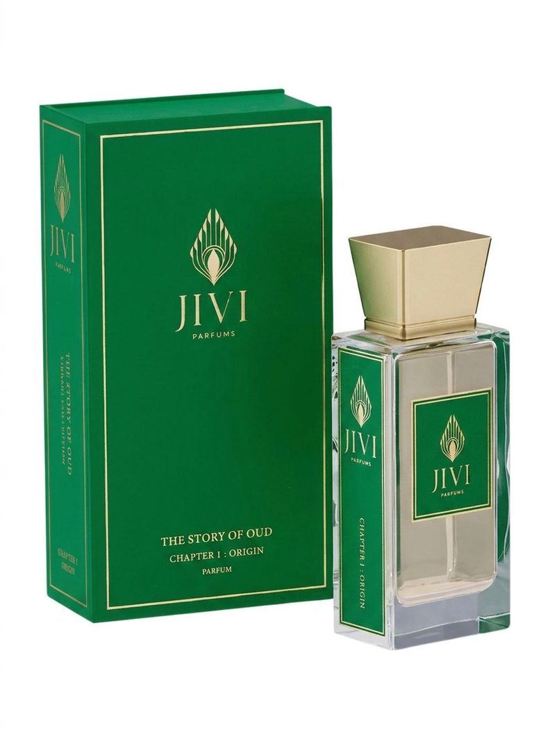 Perfume Árabe Unisex JIVI The Story Of Oud Chapter 1 Origin Parfum 100ML