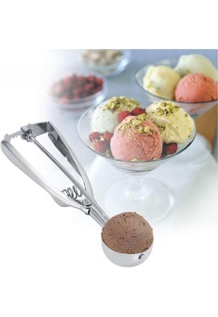 CUCHARA PORCIONADORA DE HELADOS 53CC / 5.6CM DIAMETRO-4