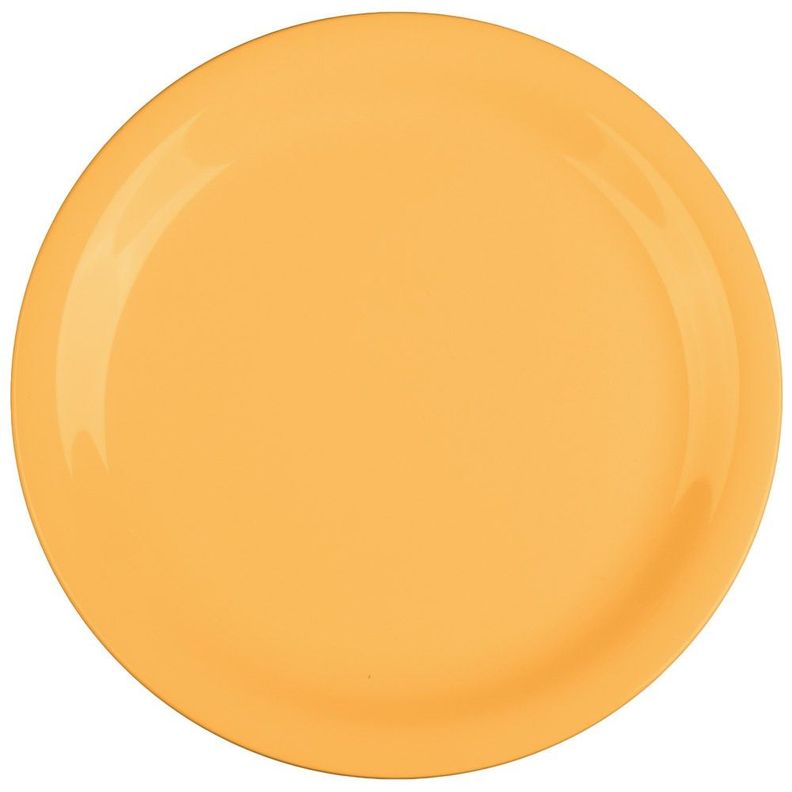 SET 3 PLATO MELAMINA AMARILLO 20 CM