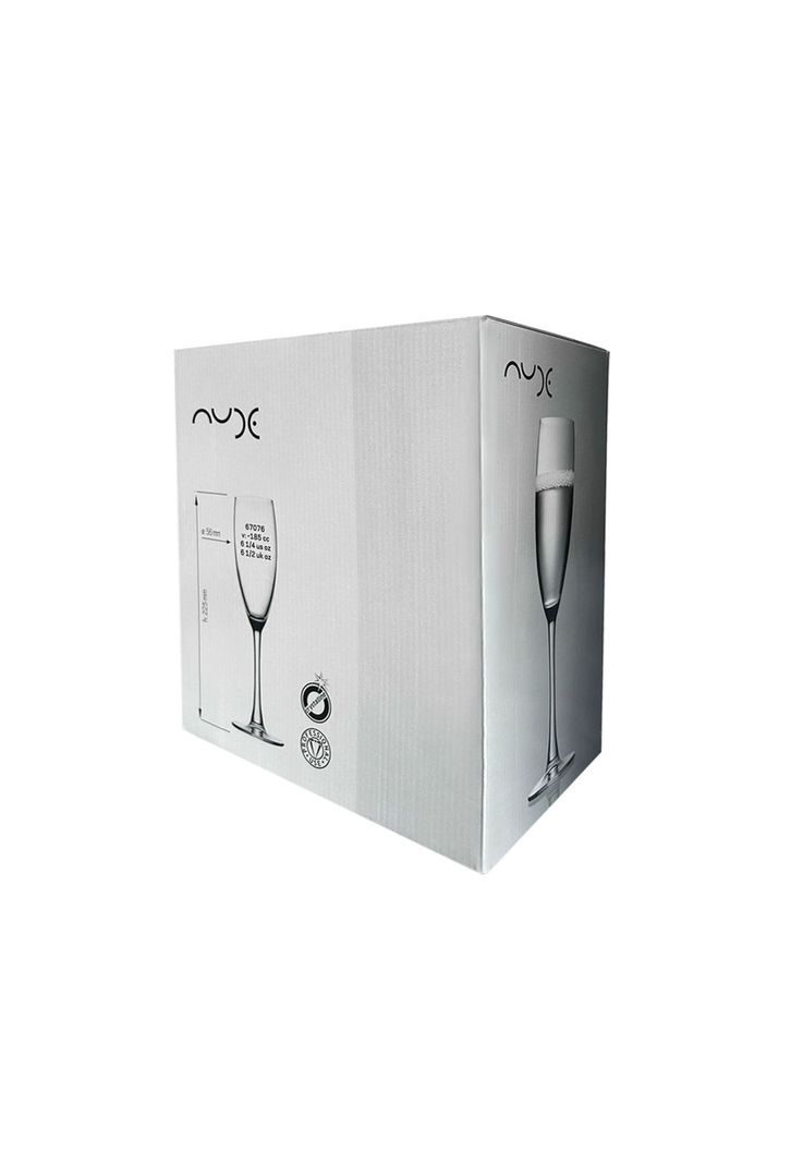 SET 6 COPA CHAMPAGNE CRISTAL 185 CC. LINEA RESERVA-2