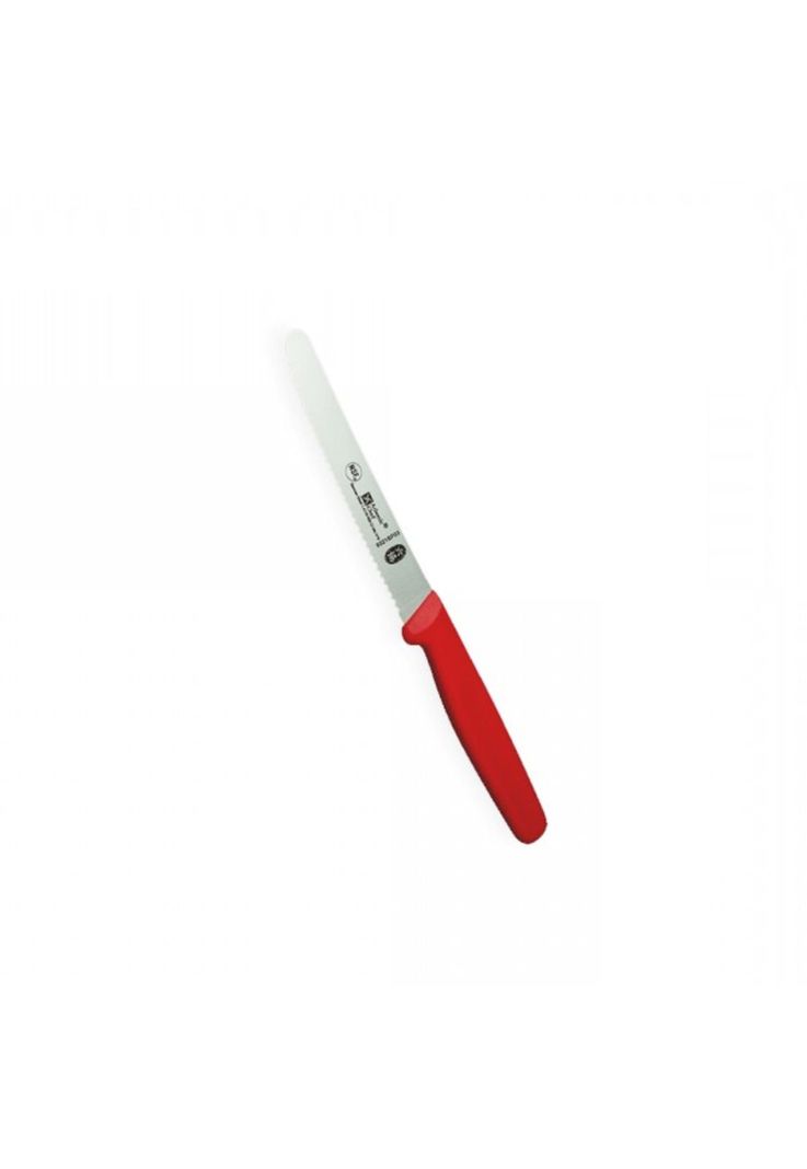 CUCHILLO UTILITARIO PUNTA REDONDA 11 CM. ROJO-1