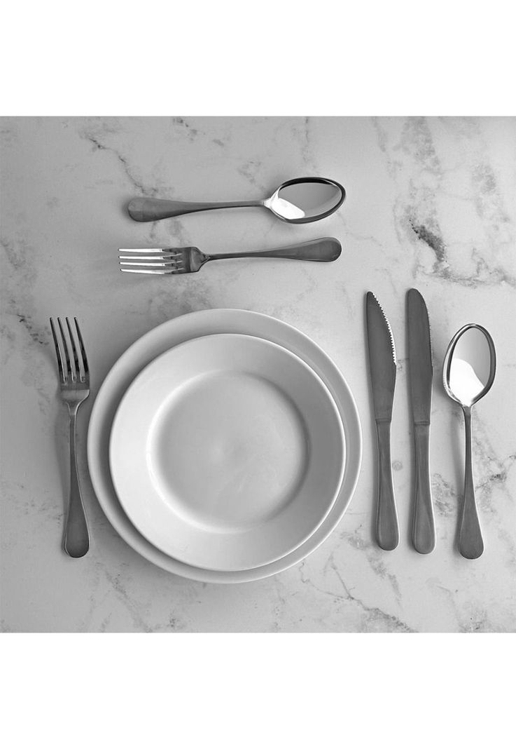 SET DE 12 CUCHARA DE MESA LINEA ROSEMERY CUTLERY-2